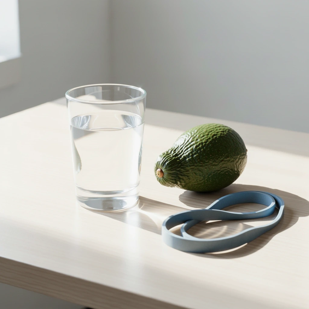 Elementos de rutina saludable